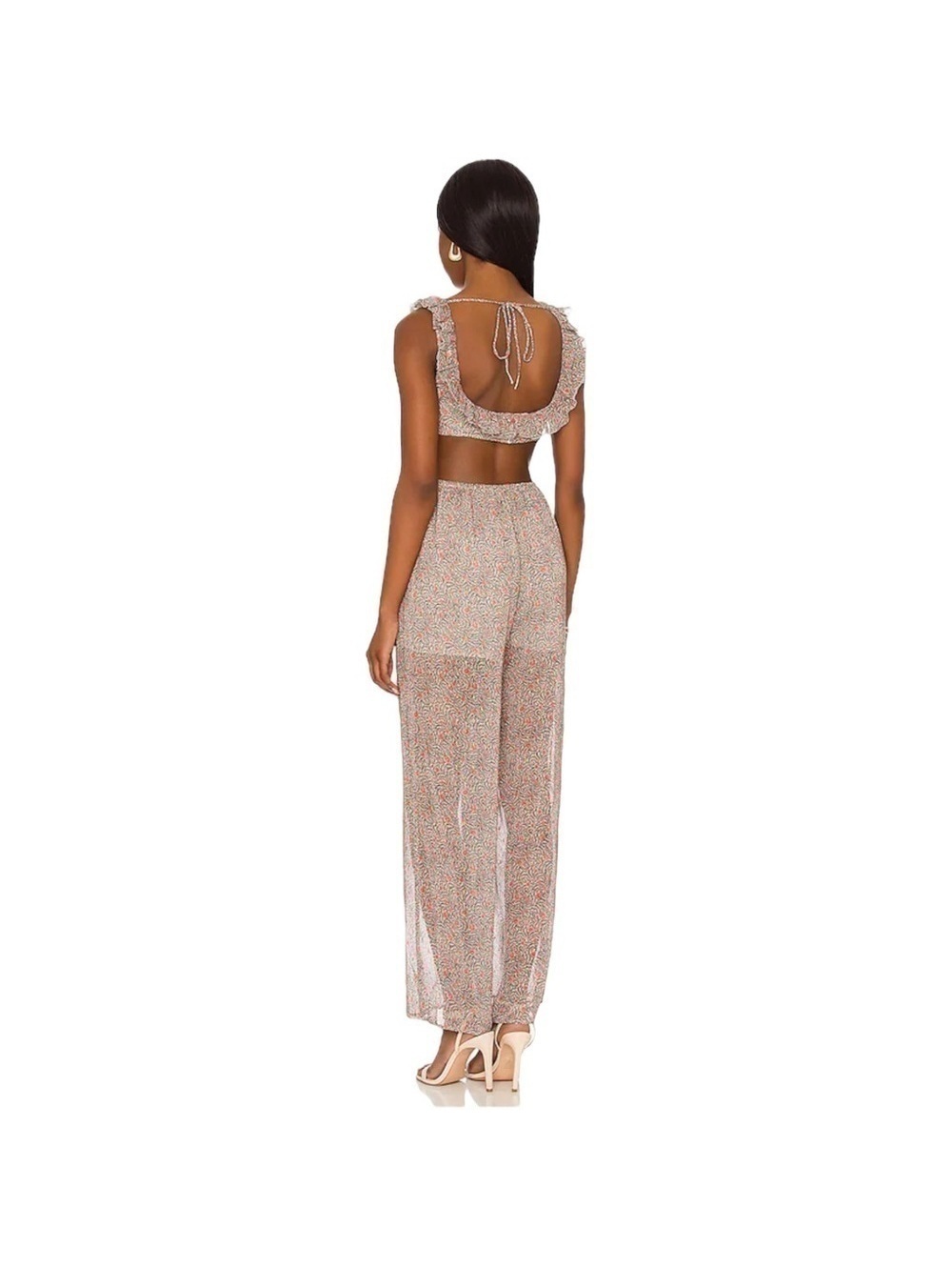 Small Tularosa Tatum Jumpsuit in Jullian Floral - Picture 11 of 12